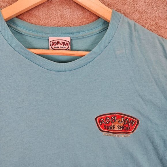Ron Jon Surf Shop Mens T-Shirt Size M Blue Clearwater Beach Florida Short Sleeve - Picture 6 of 10